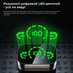 Бездротові навушники Bluetooth Air Music з функцією Power Bank (Black 89) - мініатюра 9