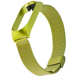Ремінець Міланська Петля Mi Band 5/6 Зелений
