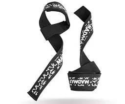 Лямки для тяги MadMax Camo Power Wrist Straps Camo/White (MFA-275-WHT-U) - мініатюра 2
