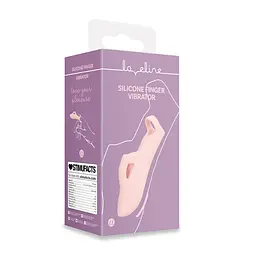 Вібратор на палець Loveline Silicone Finger, 11.2 см (рожевий) - мініатюра 12
