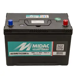 Акумулятор 6СТ-95A MIDAC HERMETICUM Asia, 12V, 95Ah (-/+), 12В, EN760А - мініатюра 2