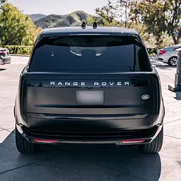 Емблема напис RANGE ROVER сіра 720х31мм пластик (на скотчі) - мініатюра 3
