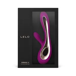 Вібратор-кролик Lelo Soraya 2 22 см фіолетовий - мініатюра 2