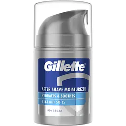 Бальзам після гоління Gillette Hydrates & Soothes 3 в 1 з SPF 15, 50 мл - мініатюра 2
