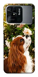 TPU чохол Demsky Flower spaniel для Xiaomi Redmi 10C