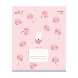 Зошит Yes Miffy Flowers А5 12 аркушів коса лінія (768710), в асортименті - мініатюра 6