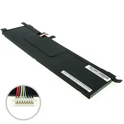 Акумулятор до ноутбука Asus X553 B21N1329, 3900mAh (29Wh), 2cell, 7.4V, Li-ion AlSoft (A71042) - мініатюра 3