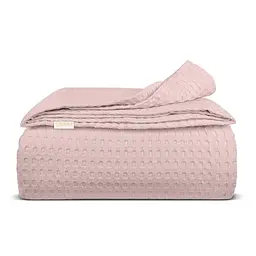 Плед-покривало Cosas Sakura Waffle Weave 160х230 см рожевий (Blanket_1103Sakura_WaffleWeave_160x230)