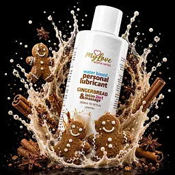Лубрикант MyLove Aroma Series IntimMassage 2in1 Gingerbread, 300 мл - мініатюра 2