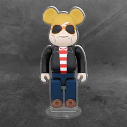 Акрилова колекційна фігурка Bearbrick Andy Warhol
