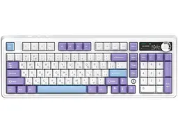 Клавіатура Ajazz AK980 V2 Gift Switch Purple White Blue (AK980-V2-G-PWB) - мініатюра 2