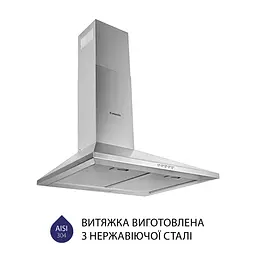 Витяжка купольна MINOLA HK 6614 I 1000 LED - мініатюра 2
