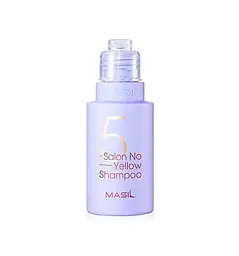 Шампунь для волосся Проти жовтизни 5 Salon No Yellow Shampoo Masil 50 мл