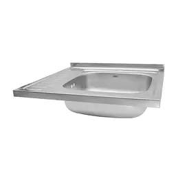 Кухонна мийка Kroner KRP Dekor-6060R (0,6 мм) CV022813, Decor - мініатюра 4