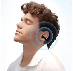 Бездротові навушники Baseus AirGo 1 Ring Open-Ear TWS Earbuds, IPX7, BT5.3, 40mAh, 400mAh, 6h, Black A00069201111-00 - мініатюра 7