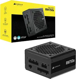 Блок живлення Corsair RM750e ATX 3.1 750W (CP-9020295-EU) - мініатюра 5