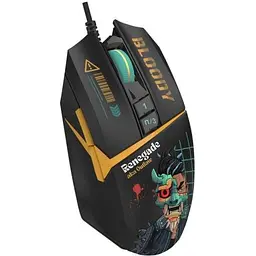 Миша A4Tech W63 Max Renegade, Midnight, USB, оптична (сенсор MAX BC3332-A 12K), 100 - 12 000 dpi, 250 IPS, 6 кнопок, RGB підсвічування - мініатюра 2