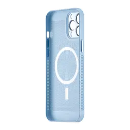 Чохол Perfomed with MagSafe Protected Camera iPhone 12 Pro Max Light Blue - мініатюра 3