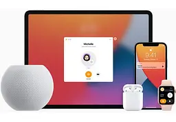 Розумна колонка Apple HomePod Mini White (MY5H2) [50831] - мініатюра 3