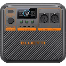 Зарядна станція Bluetti Premium 200 V2, 2700W, 2073Wh - мініатюра 1