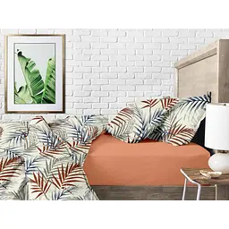 Дитяча постільна білизна в ліжечко BEIGE FOLIAGE COSAS (4822052079447) - мініатюра 3