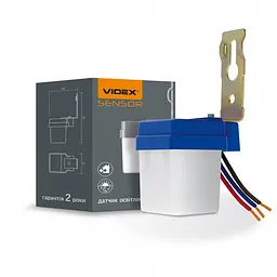 Датчик освітленості Videx VL-SN01 6A 220V фотометричний - мініатюра 2