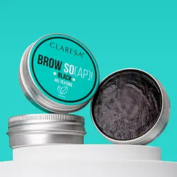 Мило для укладання брів Claresa Brow So(ap)! Gel Texture чорне 30 мл - мініатюра 4