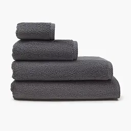 Рушник MBM HOME Теплі дюни 50x90 см темно-сірий (BT-19 M DARK GRAY) - мініатюра 8