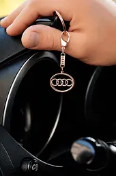 Брелок з червоного золота Audi (Ауді) (з9004.1) - мініатюра 4