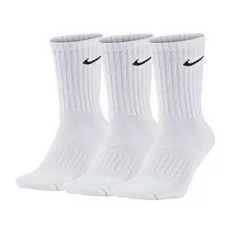Шкарпетки Nike U NK EVERYDAY LTWT CREW 3PR SX7676-100 38-42 3 пари Білі (888407237270)