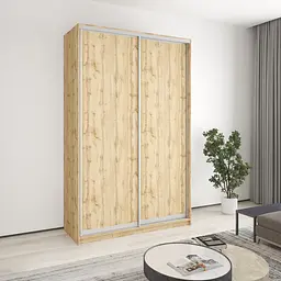 Шафа-купе дводверна MebelStar Комбо AL 2ДСП 150x60x240 см Дуб тахо (MBS-4092)