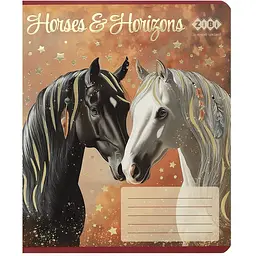 Упаковка зошитів ZiBi Kids Line Horses 24 аркуші в лінію 20 шт. (ZB25.1770L) - мініатюра 5