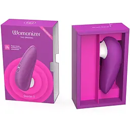 Вакуумний кліторальний стимулятор Womanizer Starlet 3 Violet - мініатюра 5