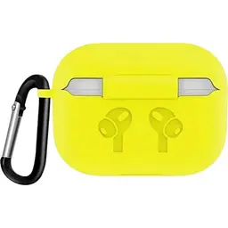 Чохол BeCover Silicon Protection для Apple AirPods Pro Yellow (704506) - мініатюра 2