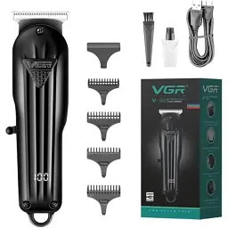 Тример машинка для стрижки волосся VGR V-982 Professional 4 насадки (2097774691)