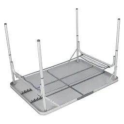 Стіл Bo-Camp 100x70 см сірий (DAS303279) - мініатюра 5