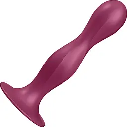 Ділдо Satisfyer Double Ball-R Dark Red Satisfyer SO8774 97509 - мініатюра 1