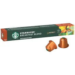 Кава в капсулах Nespresso Starbucks breakfast blend 10 шт