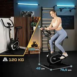 Велотренажер Trex Sport TX-450MB FLEXO магнітний чорний - мініатюра 12