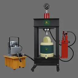 Гідравлічний маслопрес 50 тонн Комбо швелерний CraftOil з капролоновою бочкою на 3 літри - мініатюра 1