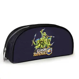 Пенал шкільний з принтом Clash Royale 23х10х8 см дитячий для дівчинки, хлопчика (3989)