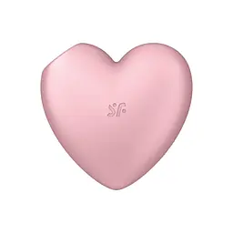 Вакуумний стимулятор Satisfyer Cutie Heart Light Red - мініатюра 7