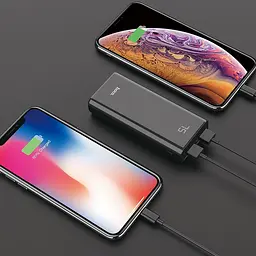 Додаткова батарея Hoco J45 Elegant Shell (10000mAh) Black - мініатюра 6