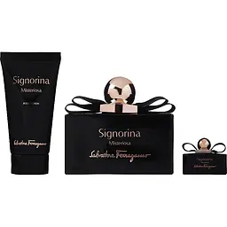 Набір Salvatore Ferragamo Signorina Misteriosa 100 мл + 5 мл парфумована вода, 50 мл лосьен для тела