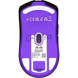 Миша Hellyberry HM47 Wireless Black/Violet - мініатюра 7