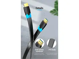 Кабель Vention HDMI to HDMI 2m Black (AAKBH) - мініатюра 3