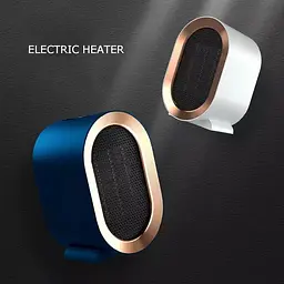 Портативний обігрівач AIR HEATER 1200W · Компактний настільний дуйчик · Міні тепловентилятор з керамічним нагрівачем / А 906-219 - мініатюра 4