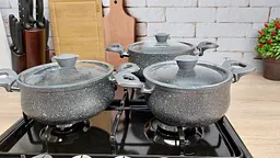 Набір посуду O.M.S. Collection 3027 Grey - мініатюра 6