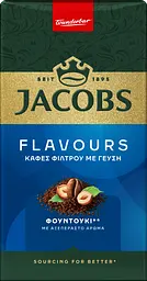 Кава натуральна смажена мелена зі смаком лісового горіха Jacobs Flavours к / у 250 г - мініатюра 2