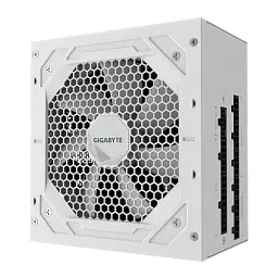 Блок живлення 750 Вт, Gigabyte UD750GM PG5 V2, білий, модульний, 80+ золотистий, Active PFC, 12 см, 4xMolex/8xSATA/1x16-pin